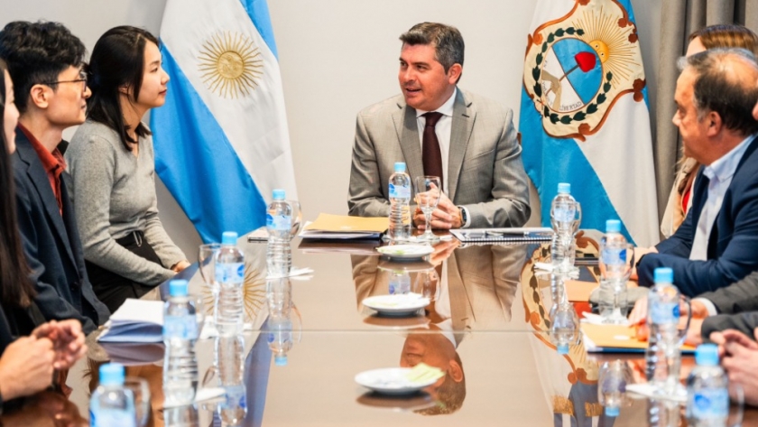 Comitiva coreana presentó sus saludos protocolares al gobernador Marcelo Orrego