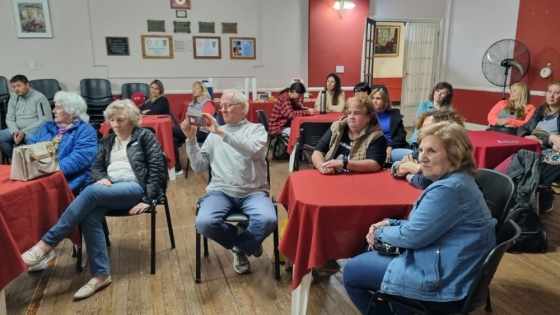 Se realizó el cierre del Taller Literario “Gimnasia Cerebral” en Rojas