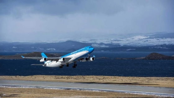 Aerolíneas Argentinas suma una nueva ruta entre San Pablo y Ushuaia