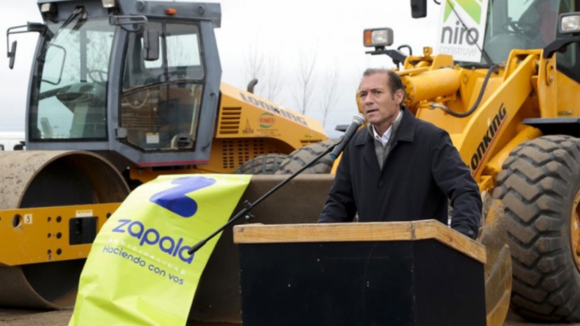 Comenzaron las obras en la Zona Franca de Zapala