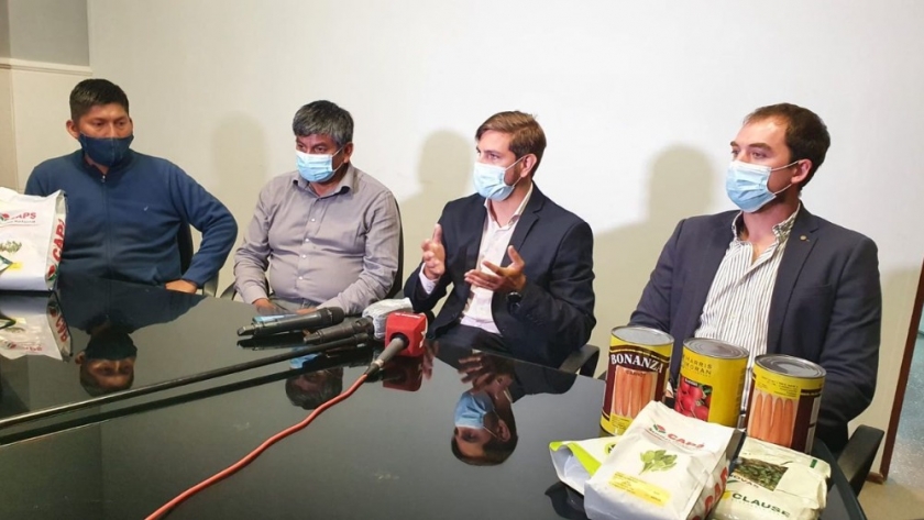 Inmediata asistencia a productores afectados por el temporal