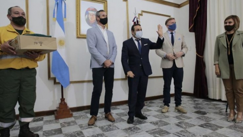 Ambiente: el ministro de ecología participó de la presentación del programa 