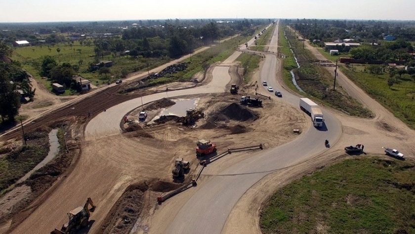 En Formosa, se reactivaron las obras de la Ruta Nacional Nº 11