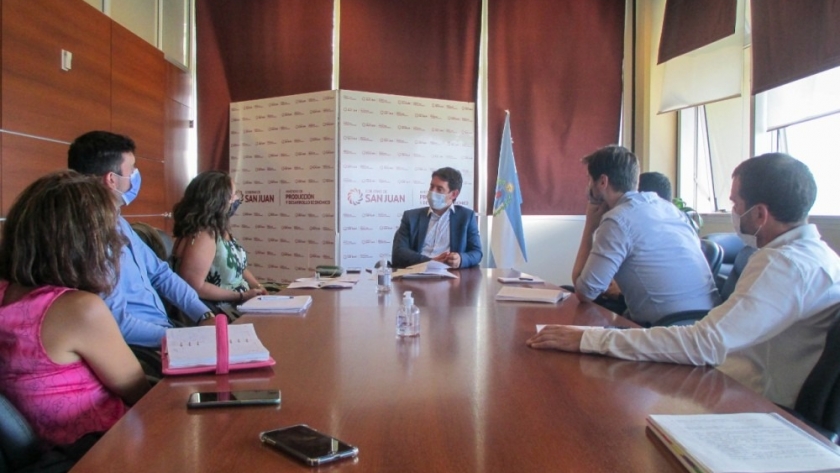 Lucero recibió la visita de representantes del CFI
