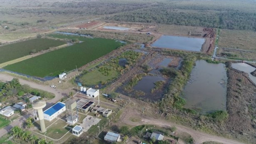 El Gobernador inaugura obra hídrica en Palo Santo