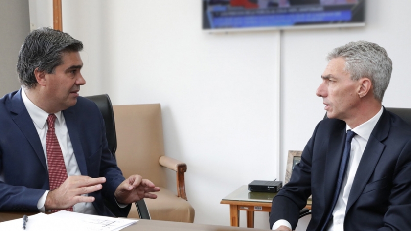 Meoni recibió a los gobernadores de Santa Fe y Chaco para avanzar en una agenda federal de transporte