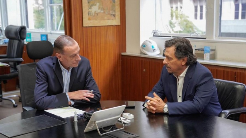 Sáenz acordó el financiamiento para ejecutar la segunda etapa de la Ruta Nacional 86