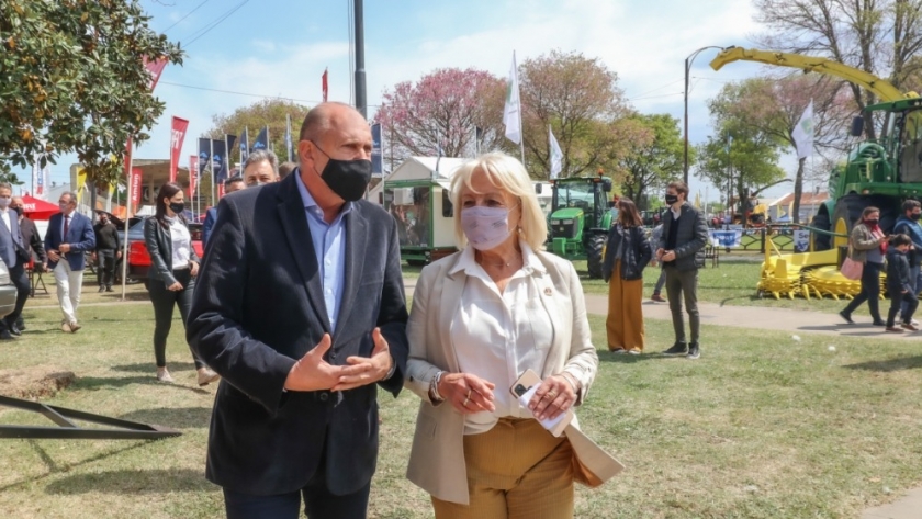 Perotti participó de la 115°edición de la muestra de la Sociedad Rural de Rafaela