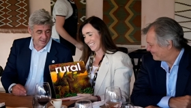 Villaruel destaca la competitividad del campo argentino en la Exposición Rural
