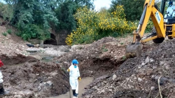 Permanente trabajo de cuadrillas de agua potable en barrios de Palpalá y en toda la provincia