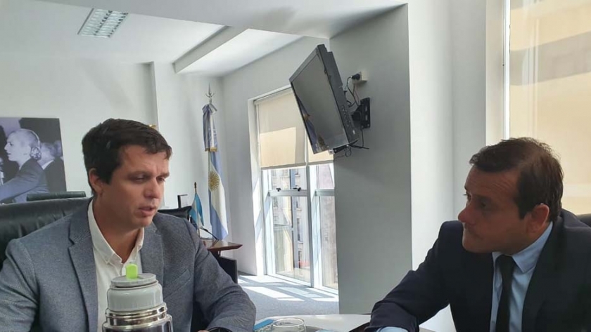 El Gobernador mantuvo importantes reuniones con miembros del Gabinete Nacional