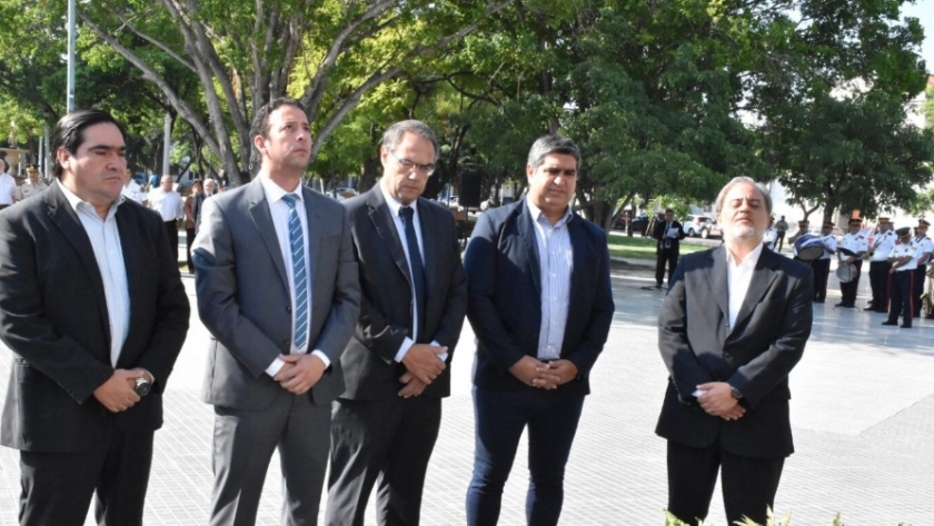 Autoridades de la provincia recordaron a San Martín a 245 años de su nacimiento