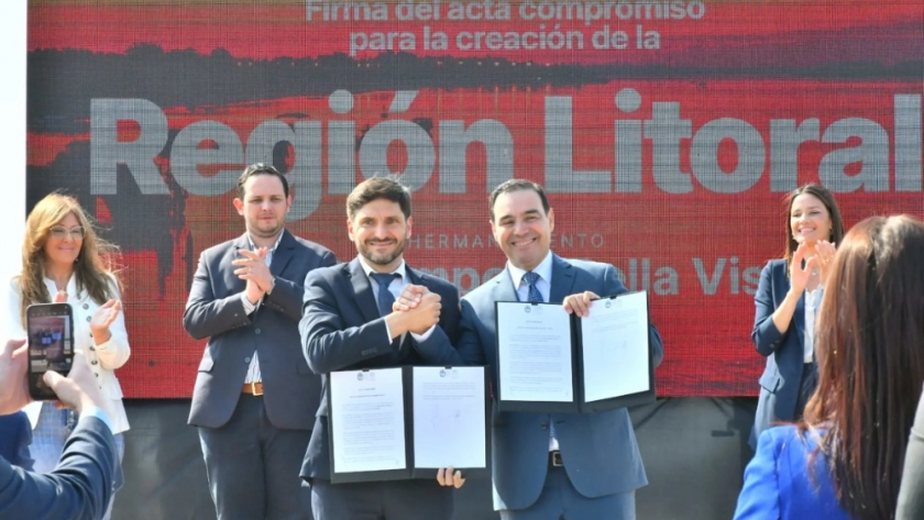 Valdés: “Somos dos gobernadores que piensan en el desarrollo y la fraternidad de los pueblos”