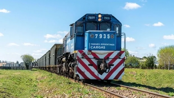 El tren potencia a las economías regionales con el aumento de un 29 % en toneladas transportadas