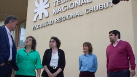 En Puerto Madryn, Katopodis inauguró el nuevo pabellón de aulas y laboratorios de la Facultad Regional Chubut de la UTN