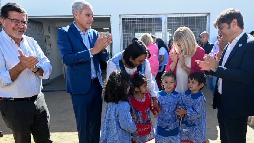 Se inauguró el Jardín de Infantes N°917 de Berisso