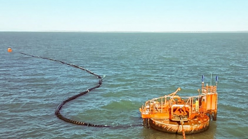 A casi un año de la rotura YPF anunció la reparación de la monoboya de San Sebastián