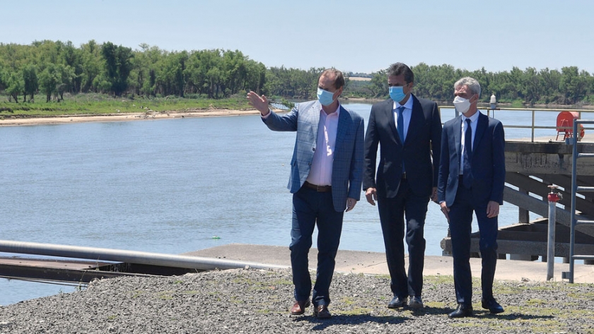 Dragarán los puertos de Diamante e Ibicuy y se construirán seis terminales de transporte