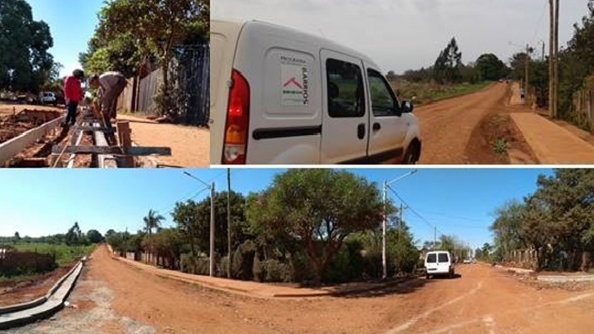 La Provincia sin pausas continúa las obras de urbanización 