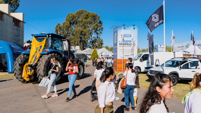 Éxito absoluto de Compre Pampeano en las Exposiciones Rurales
