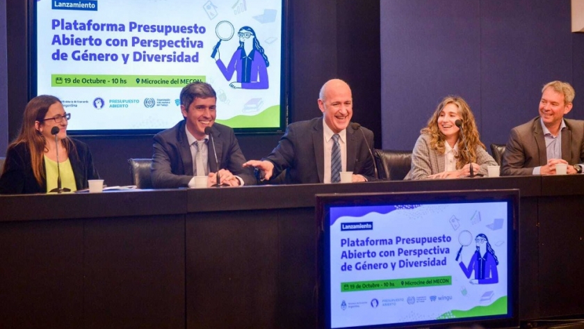 Economía lanzó la plataforma Presupuesto Abierto con Perspectiva de Género y Diversidad