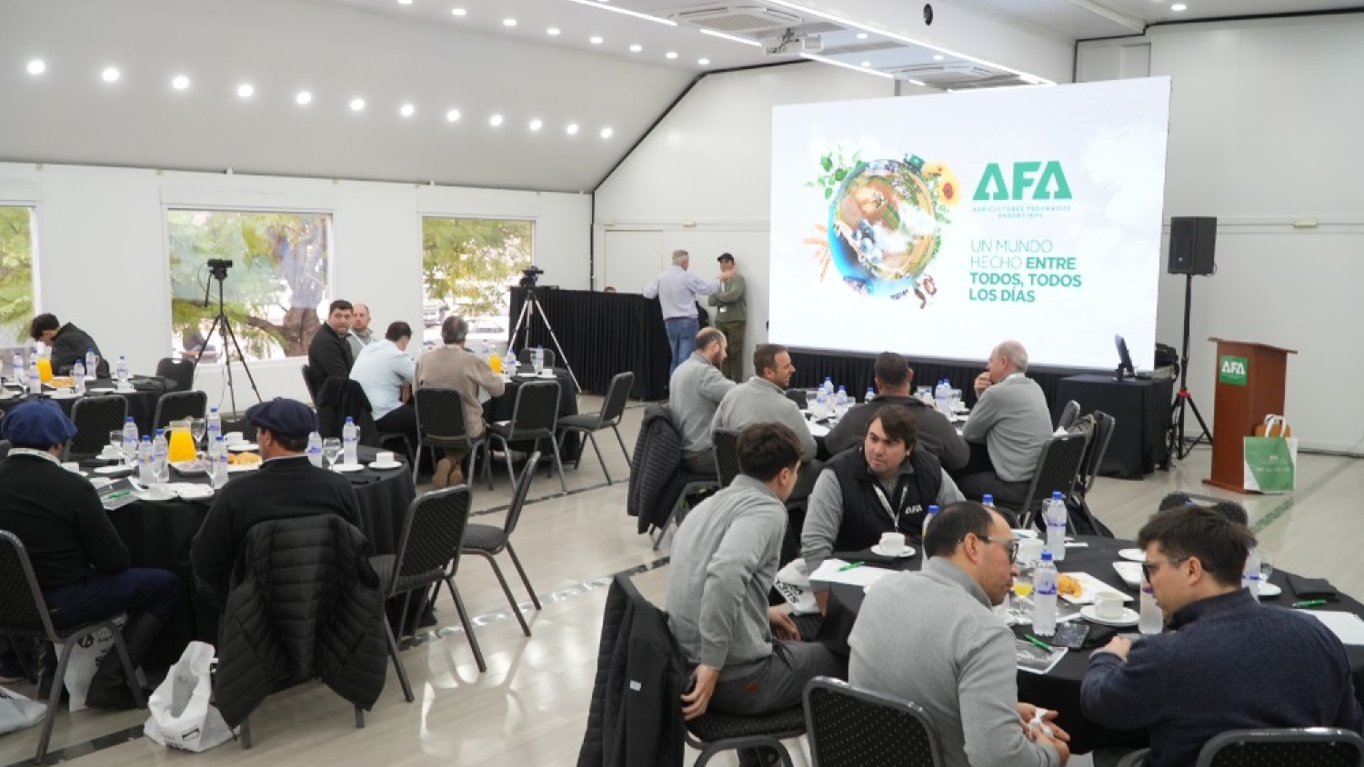“Estamos viviendo un momento histórico”: AFA debutó en los remates de Aapresid con 1200 cabezas