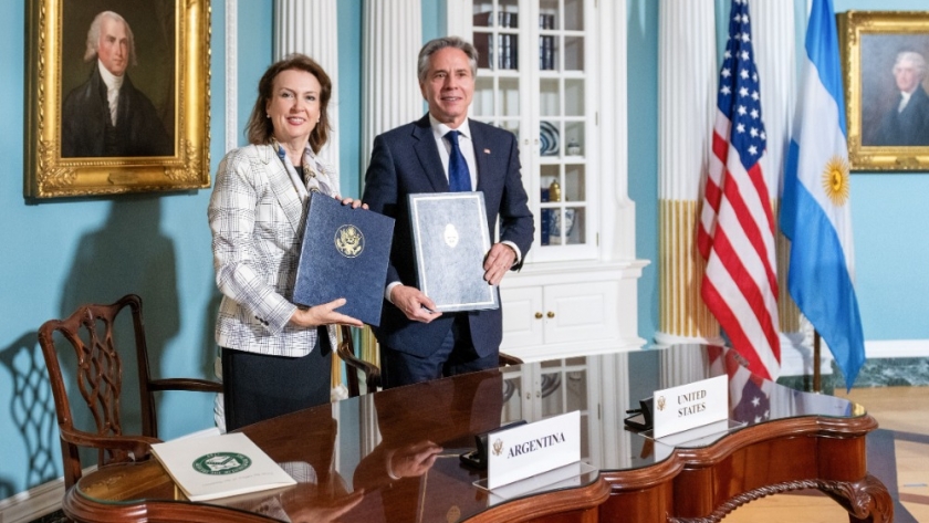 Mondino en Washington: reunión con el Secretario de Estado, autoridades del Tesoro y con la Cámara de Comercio de los Estados Unidos