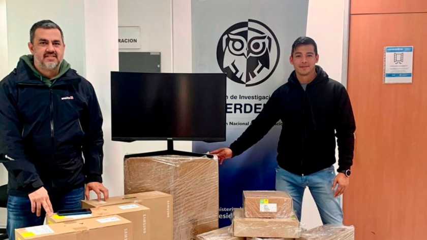 Neuquén recibió equipamiento para el fortalecimiento en ciberseguridad