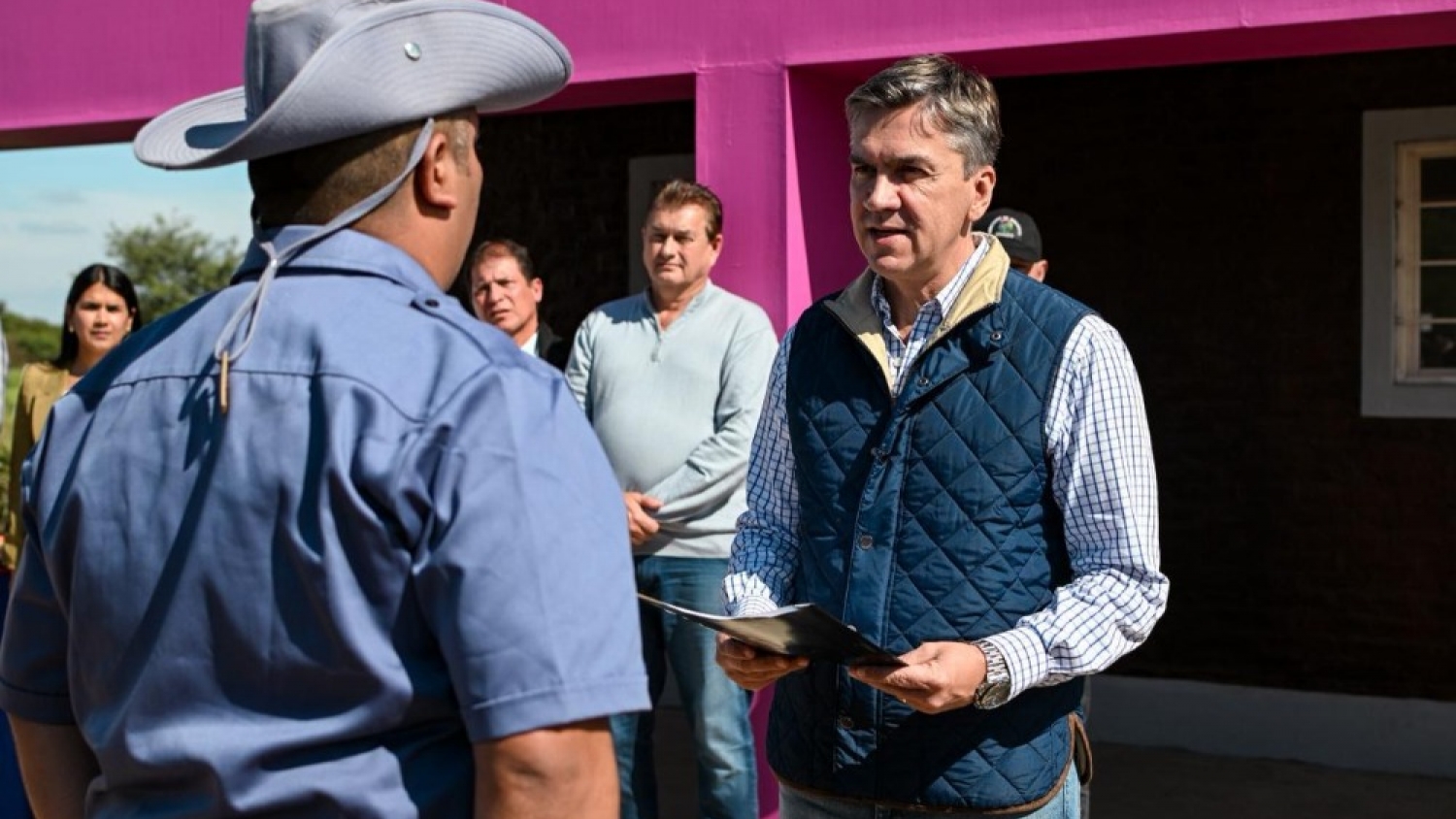 Zdero inauguró una nueva División Rural en Pampa del Indio