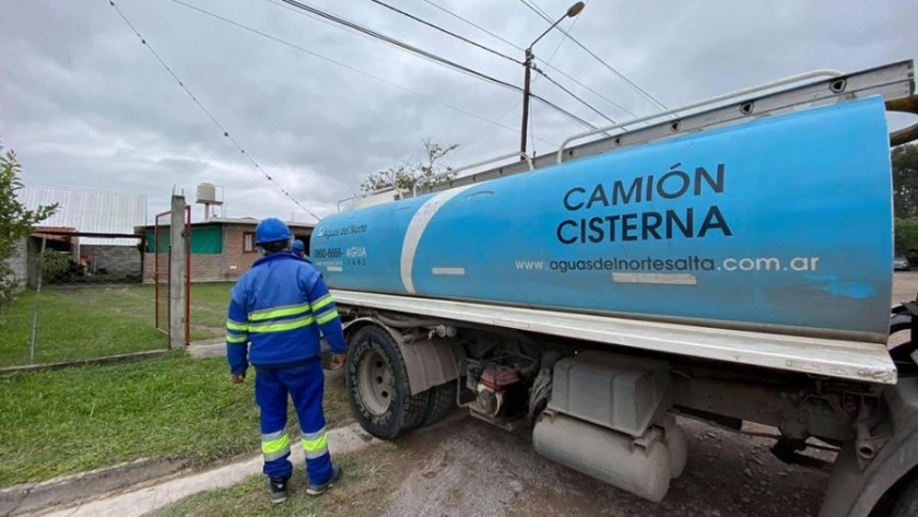 Por un corte programado de energía, estará afectado el servicio de agua en la zona norte de Salta Capital