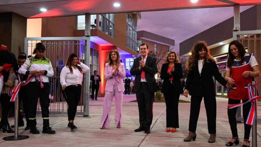 Zamora participó de la inauguración del complejo Parque Norte de la ciudad Capital