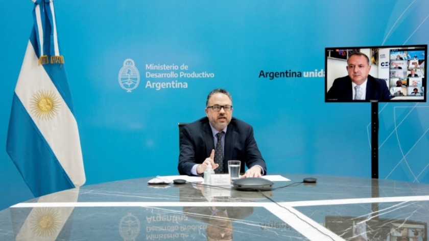 Kulfas firmó un acuerdo de cooperación con España para mejorar la competitividad y productividad de las empresas de ambos países