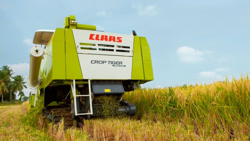 Class alcanza las 10.000 cosechadoras de arroz Crop Tiger fabricadas en India