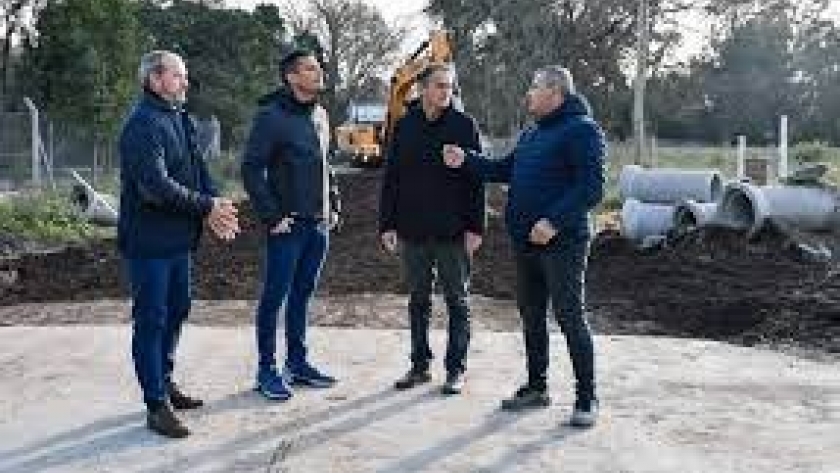 Katopodis inauguró obras de pavimentación en General Rodríguez