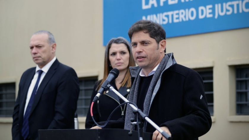 Kicillof y Alak inauguraron una nueva Alcaidía Departamental en Melchor Romero