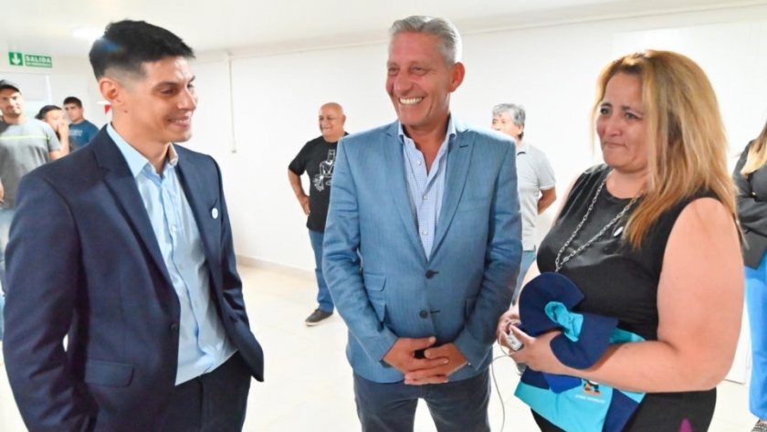 Arcioni inauguró la primera escuela de Nivel Inicial construida por el Club Jorge Newbery