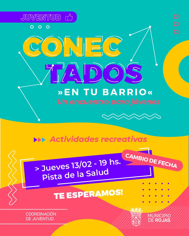 "Conectados en tu barrio" cambia de fecha y se vive en la Pista de la Salud