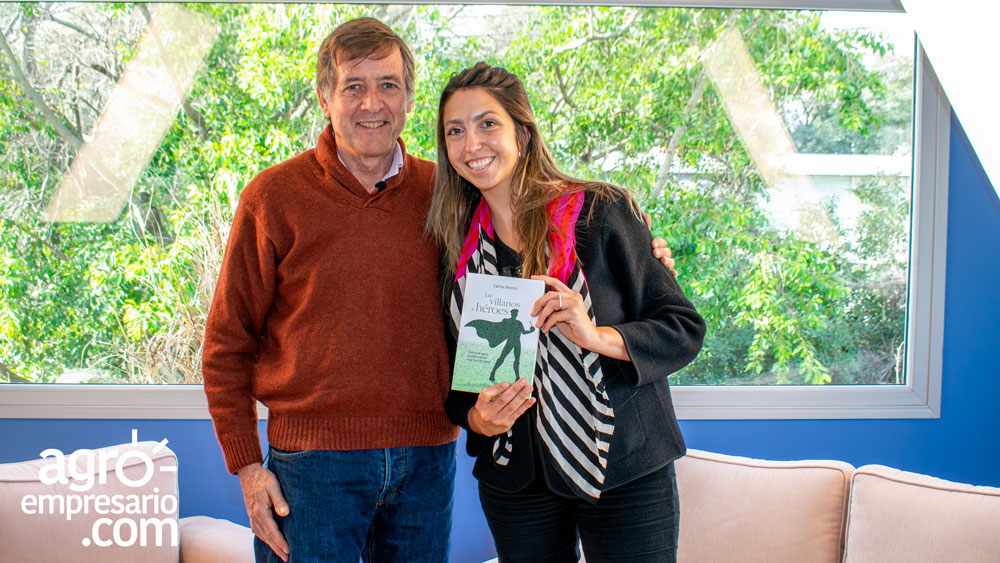 Carlos Becco, Conductor de De Villanos a Heroes y Julia Mensa, CEO de Nunatak Bio