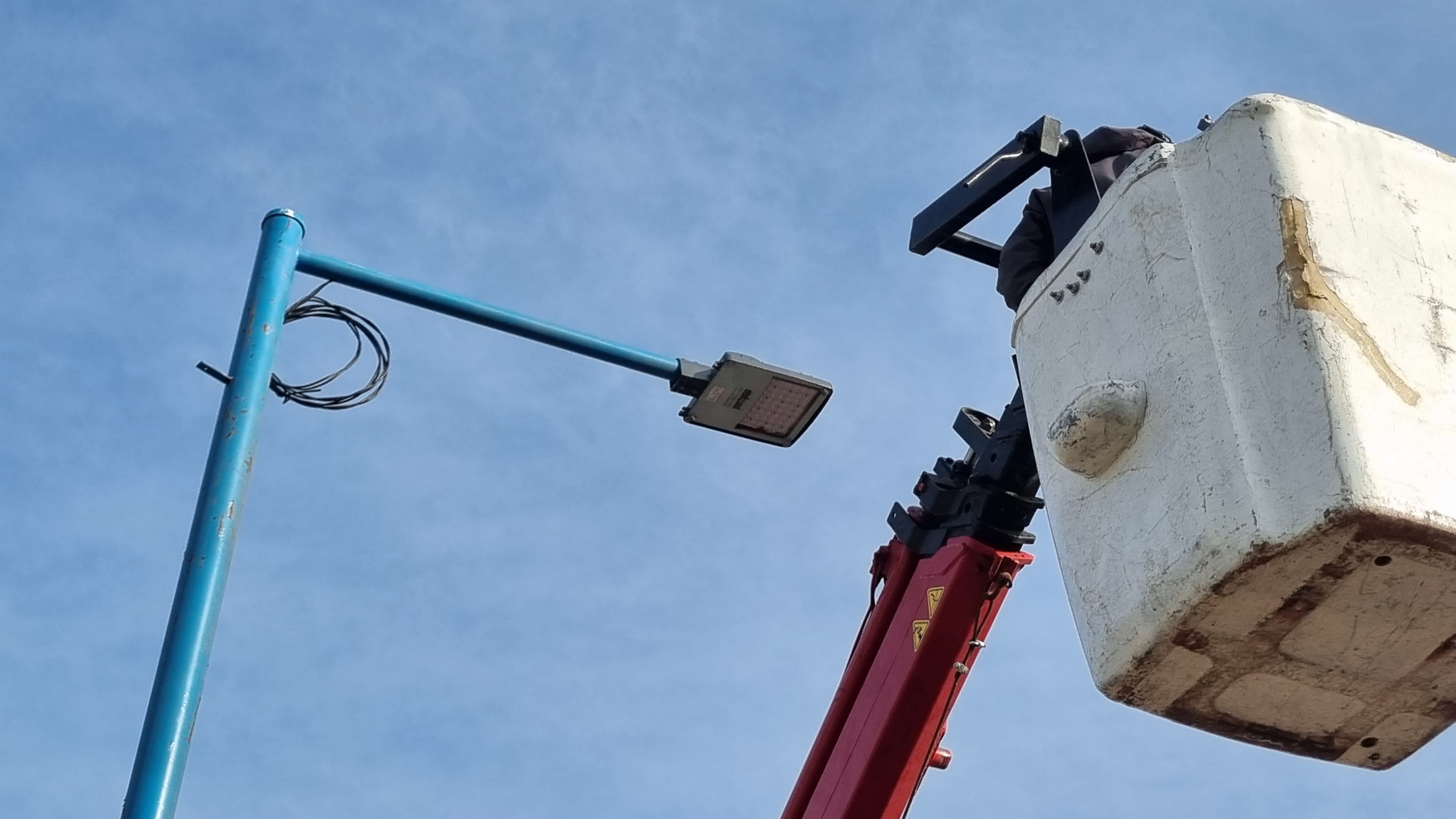 Carabelas suma 135 nuevas luminarias LED en el marco del programa Luz Verde