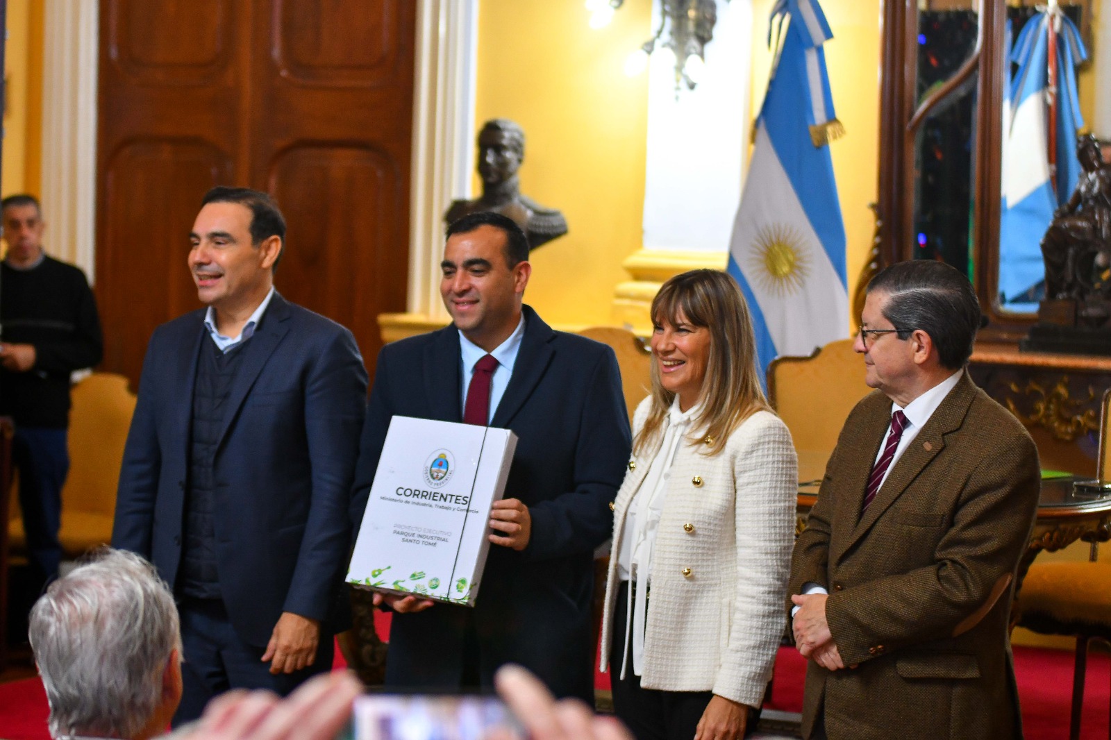 Valdés ratificó el compromiso de convertir a Corrientes en una “gran provincia industrial”