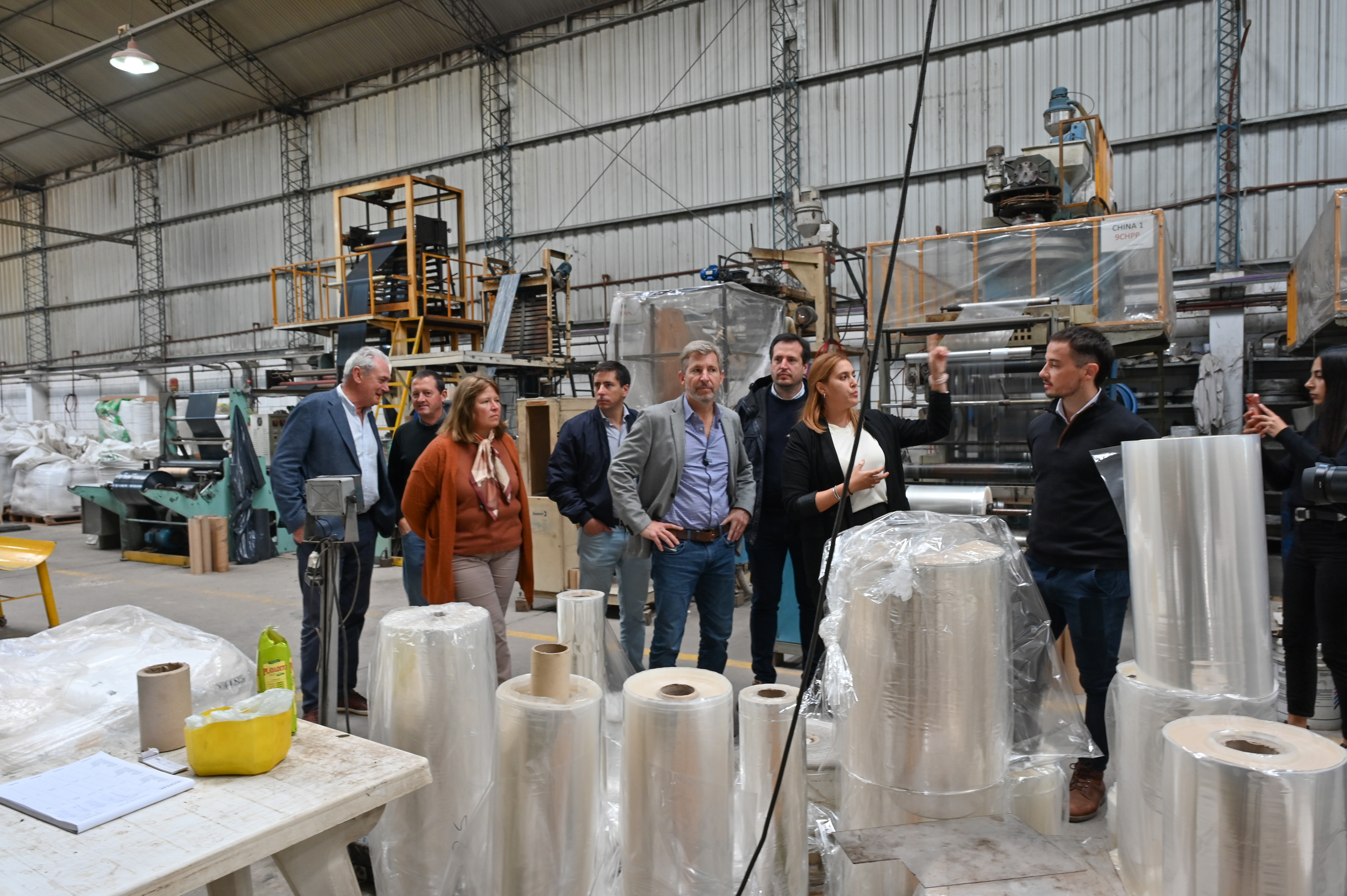 Frigerio impulsa inversi&oacute;n industrial de USD 300.000 en Larroque