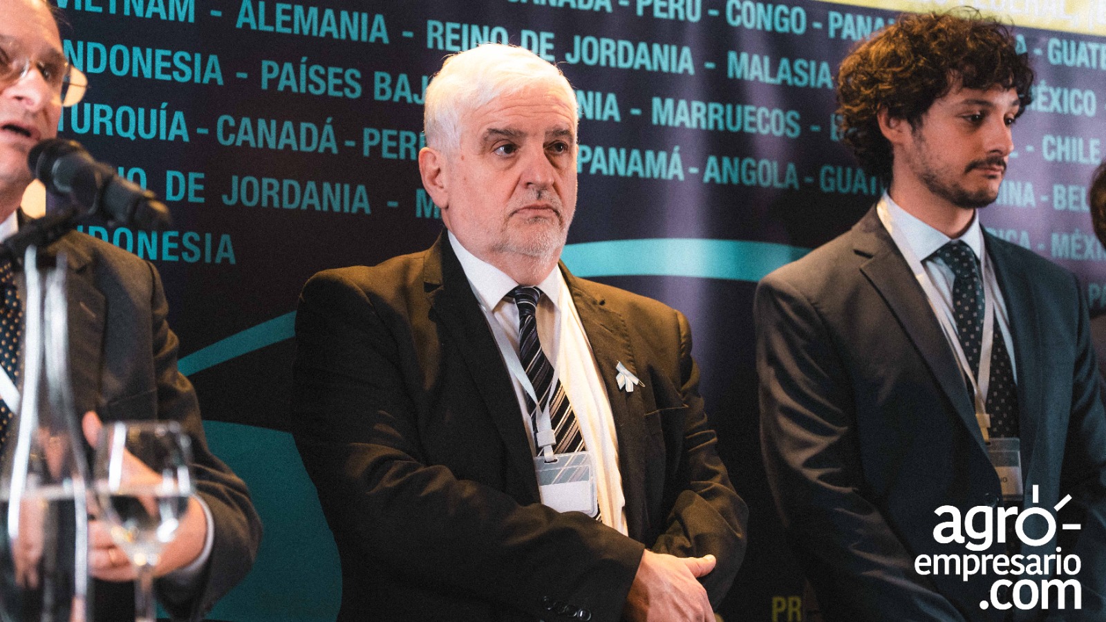 Juan Carrozzino, Presidente del III Congreso Federal, Fernando Vilella, Director de Desarrollo y Agustín Carrozzino, Director de Relaciones Gubernamentales de Agroempresario.com