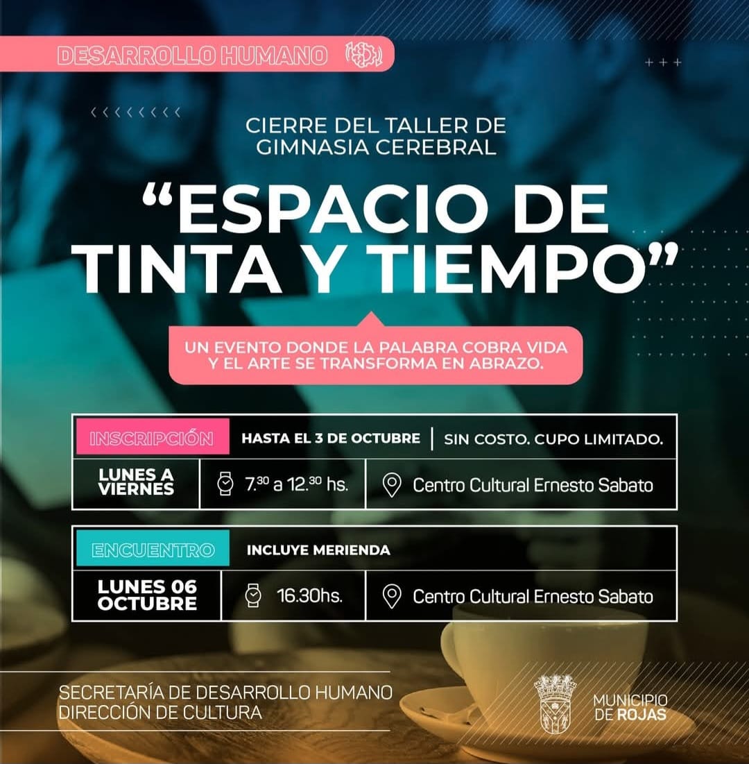 "Espacio de tinta y tiempo": poesía, arte y emociones en Rojas