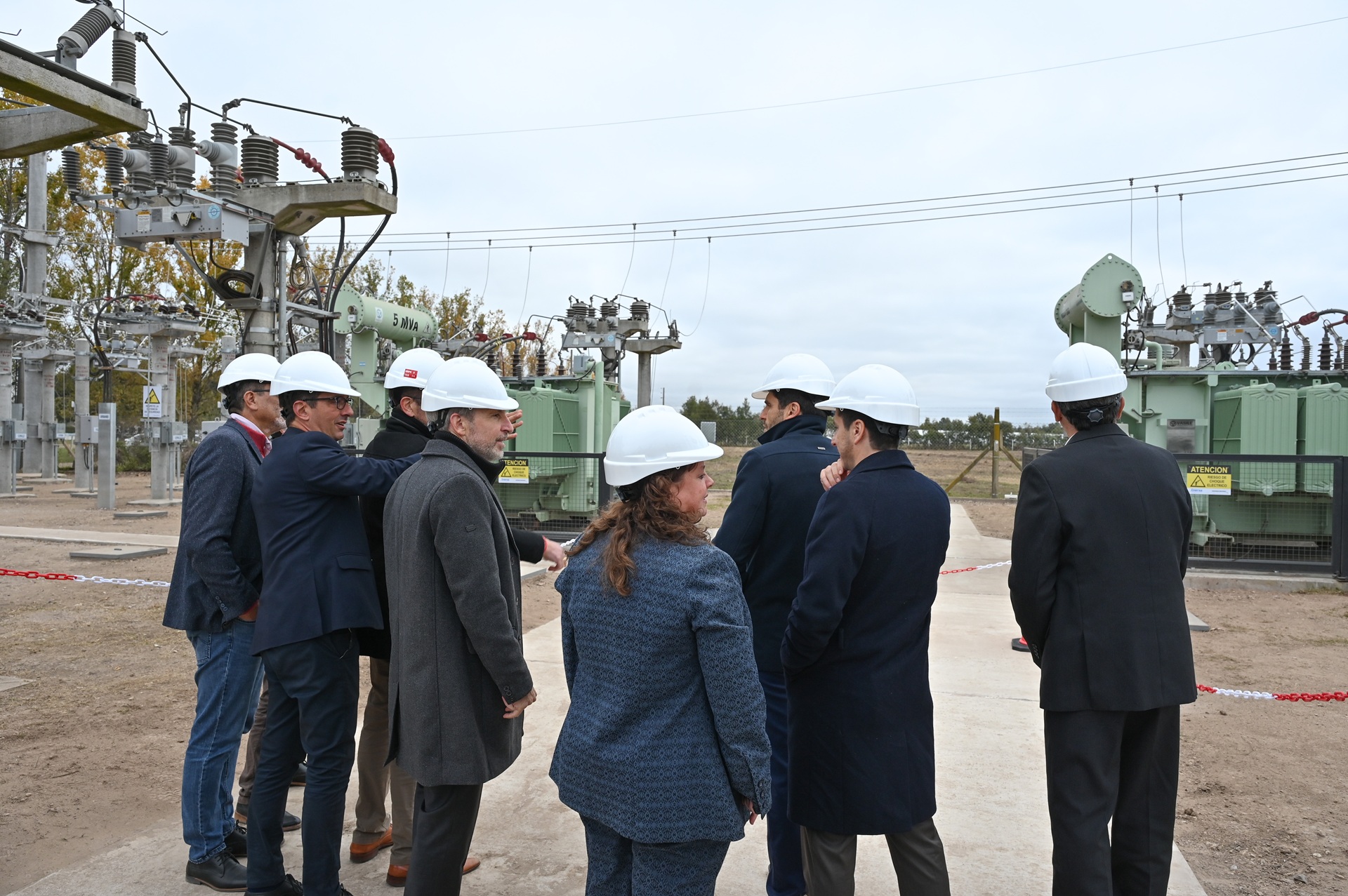 Frigerio y Pullaro inauguraron una nueva subestaci&oacute;n el&eacute;ctrica