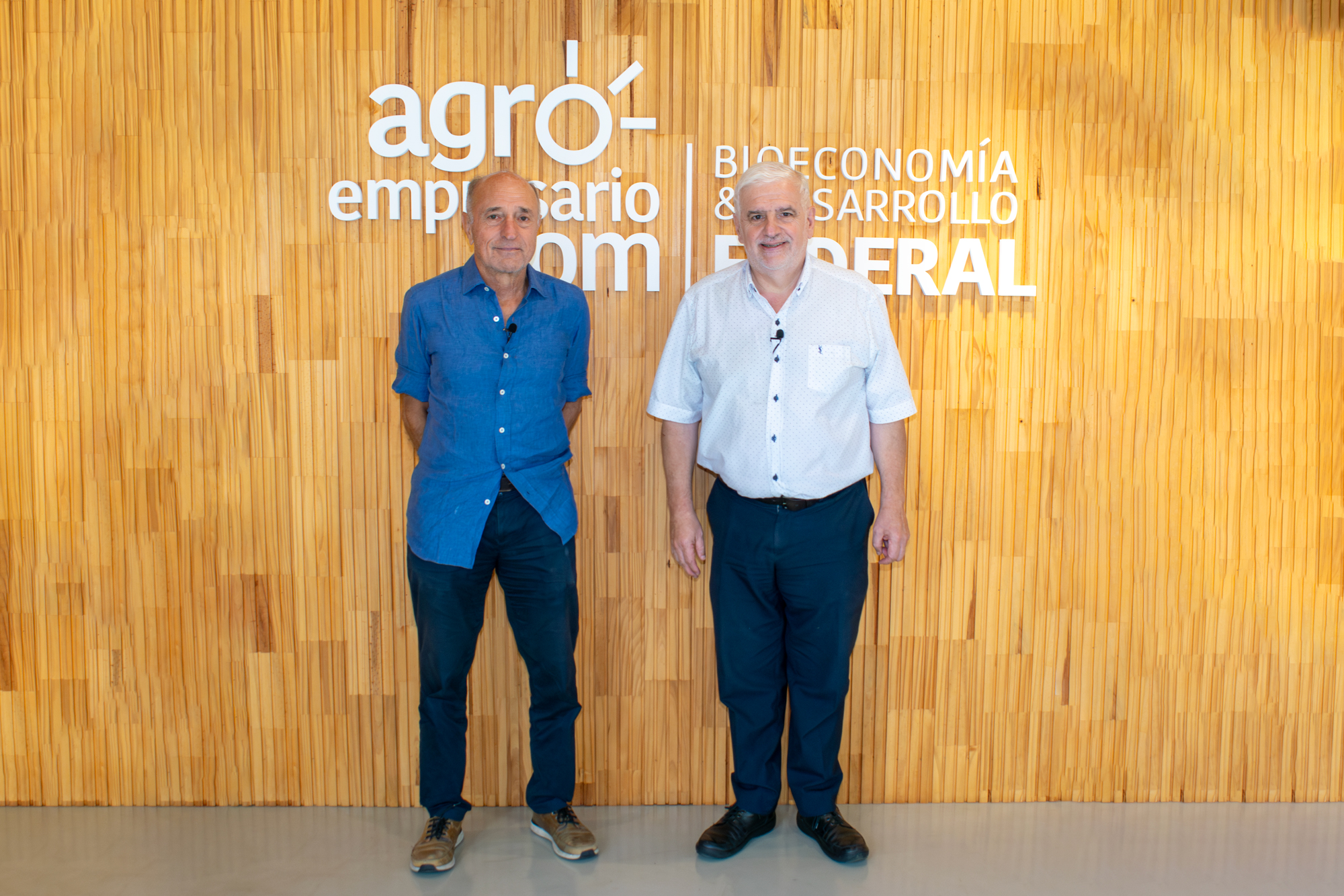 Luis Rappoport, Especialista en Desarrollo Económico y Fernando Vilella, Director de Desarrollo Estratégico y Contenidos de Agroempresario.com