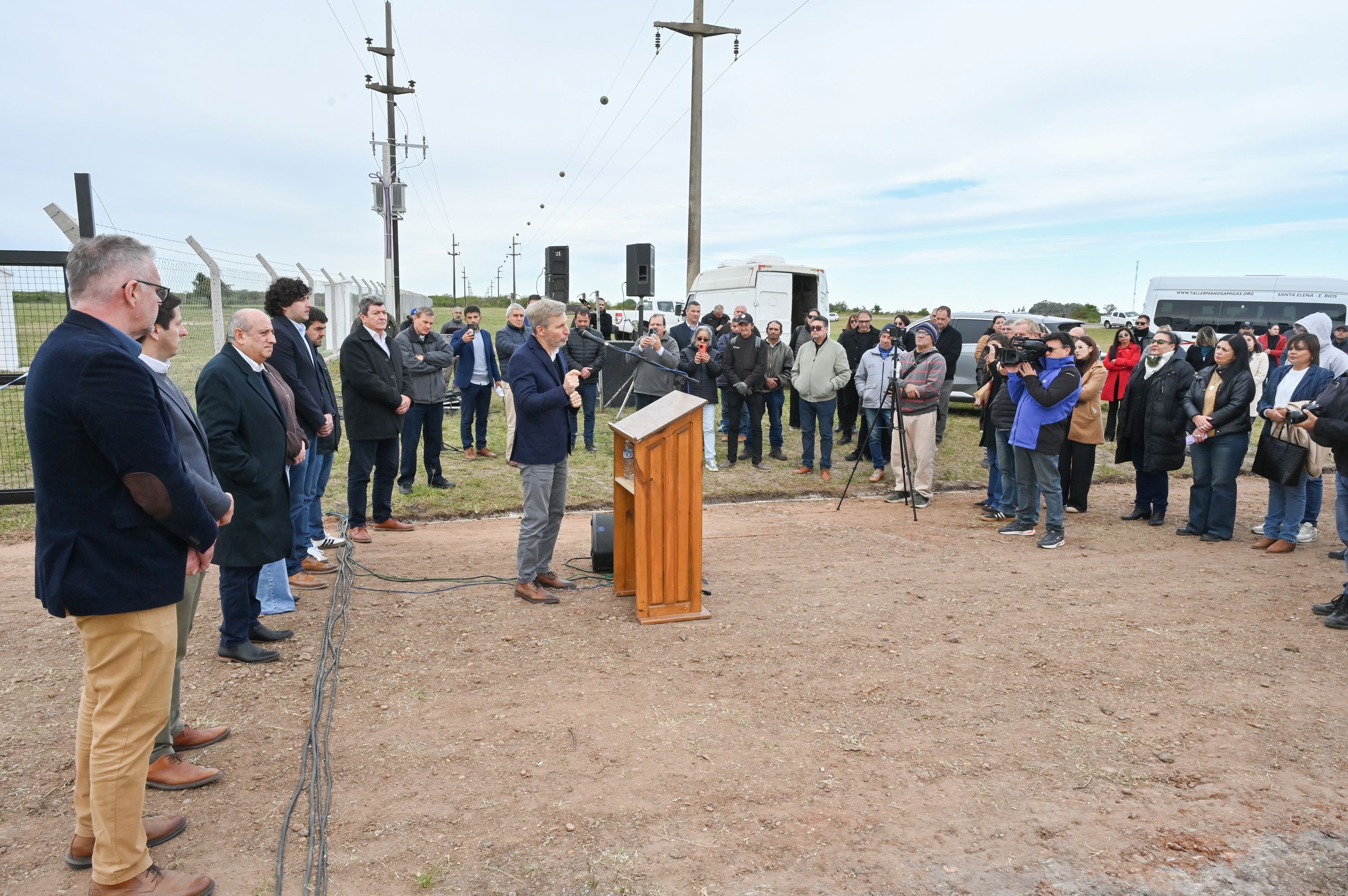 Frigerio destacó el impacto productivo del nuevo parque industrial