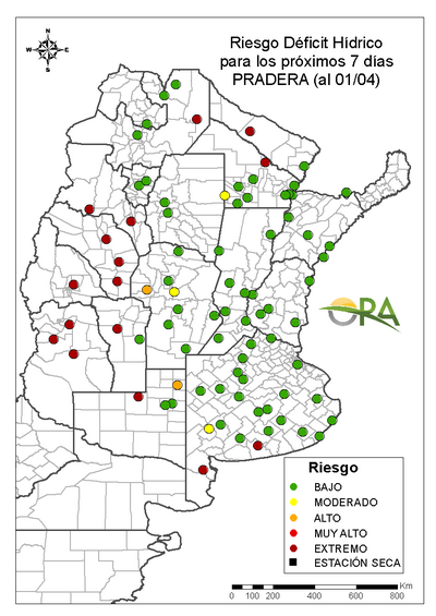 Emergencia hídrica en el centro del país: cultivos de trigo en riesgo