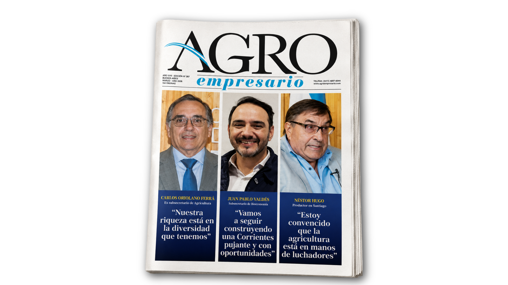 El regreso del papel: Diario Agroempresario vuelve a las rotativas con una apuesta federal y mensual
