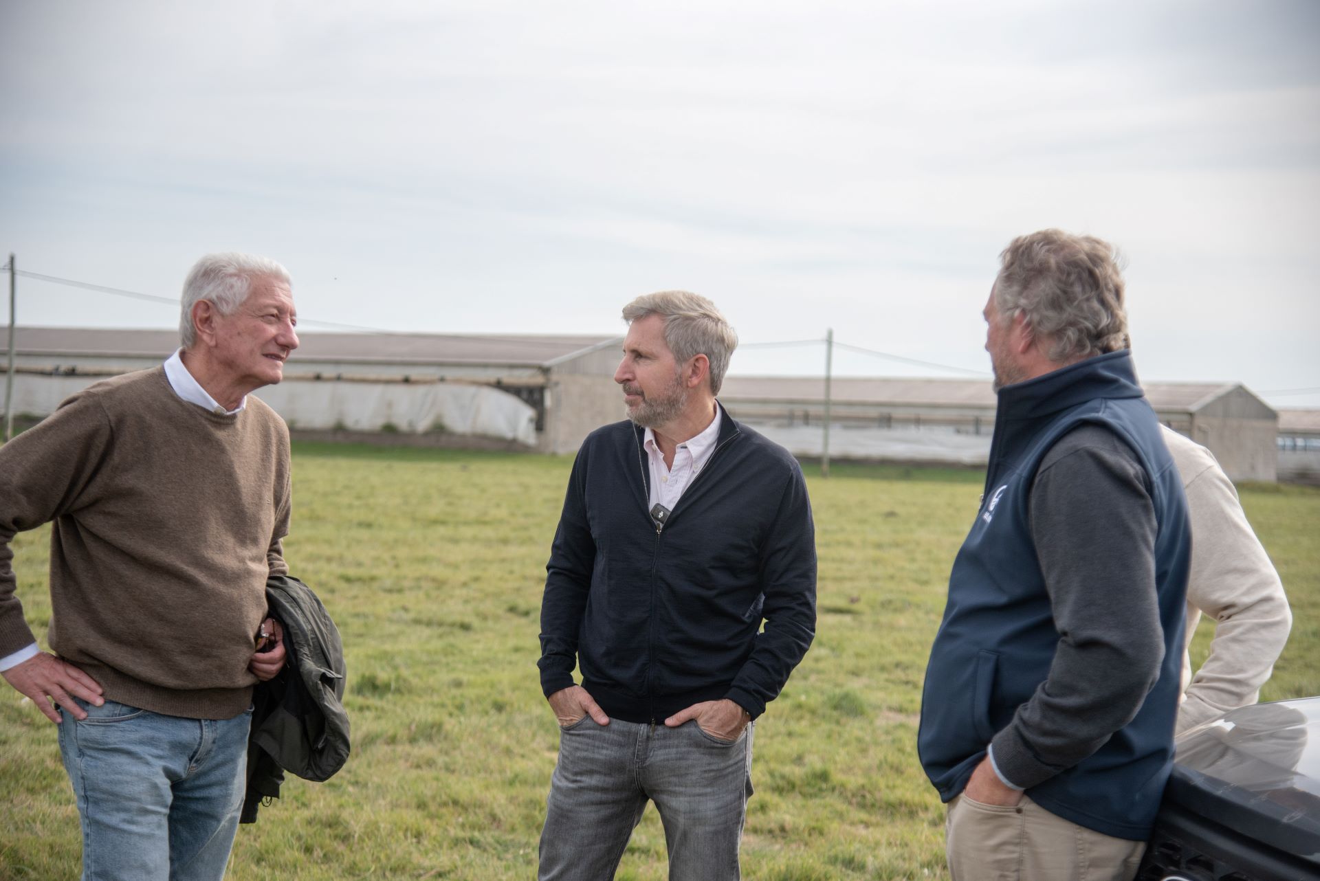 Frigerio recorri&oacute; una empresa porcina con planes de fuerte expansi&oacute;n