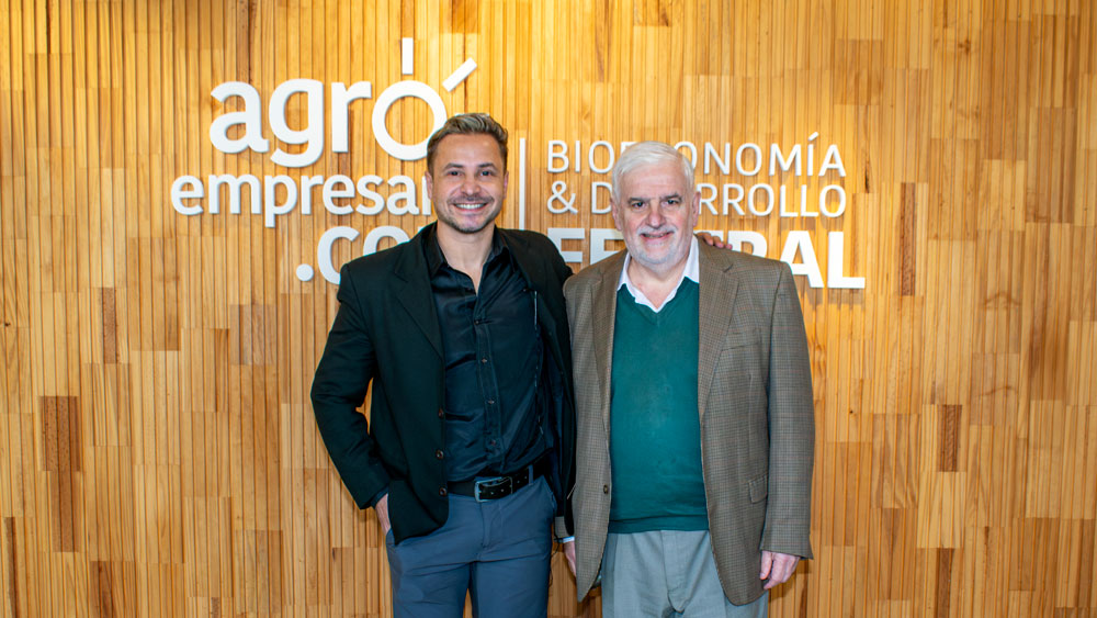 Maximiliano Rossi, Sub Secretario de Biotecnología de Misiones y Fernando Vilella, Director de Desarrollo Estratégico en Agroempresario.com